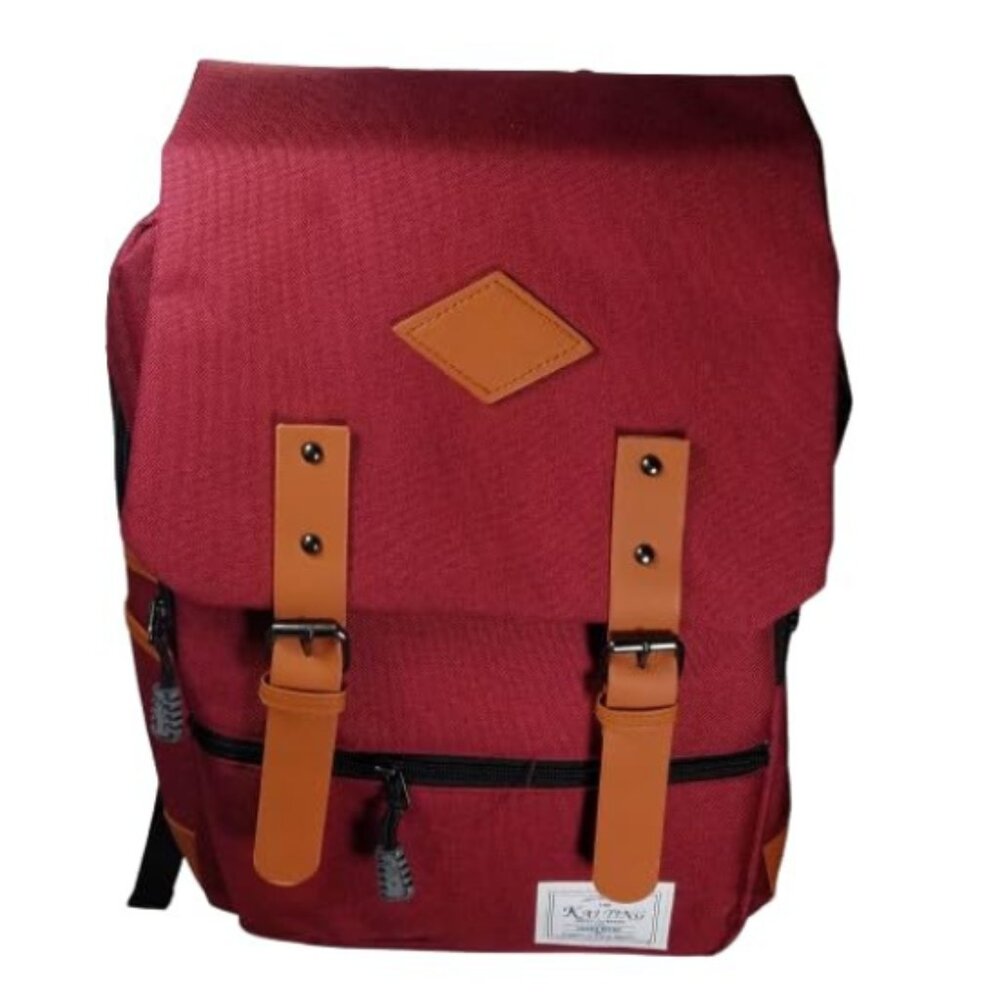 Campussophisticate Vintage Laptop Backpack For College View 3